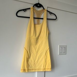 Yellow lulu top